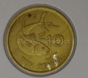 Seychelles - 10 cents 1990