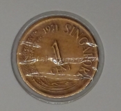 Singapur - 1 cent 1971