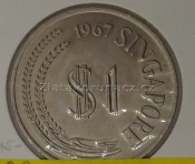 Singapur - 1 dollar 1967