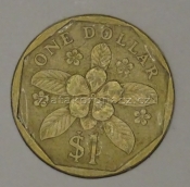 Singapur - 1 dollar 1989