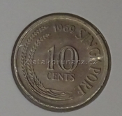Singapur - 10 cent 1969