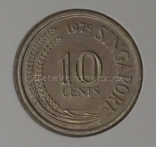 Singapur - 10 cent 1975