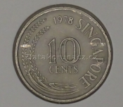 Singapur - 10 cent 1978