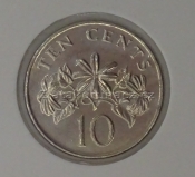 Singapur - 10 cents 1993