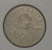 Singapur - 20 cents 1986
