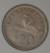 Singapur - 20 cents 2007