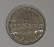 Singapur - 5 cent 1974