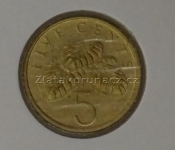 Singapur - 5 cent 1986