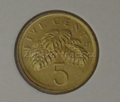 Singapur - 5 cent 1988