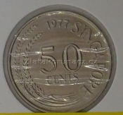Singapur - 50 cents 1977
