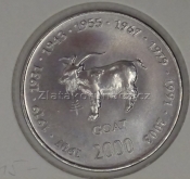  Somálsko - 10 schillings 2000 koza