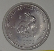  Somálsko - 10  schillings 2000 králík