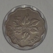 Svazijsko - 5 cents 2001