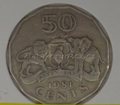 Svazijsko - 50 cents 1981