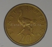  Tanzánie - 20 senti 1975