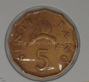 Tanzánie - 5 senti 1975
