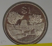 Zimbabwe - 1 dollar 2002
