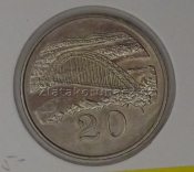 Zimbabwe - 20 cents 1980