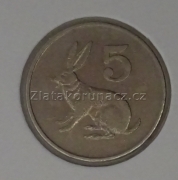 Zimbabwe - 5 cents 1990