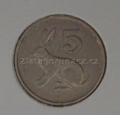 Zimbabwe - 5 cents 1991