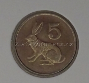 Zimbabwe - 5 cents 1997