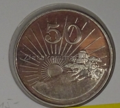 Zimbabwe - 50 cents 2002